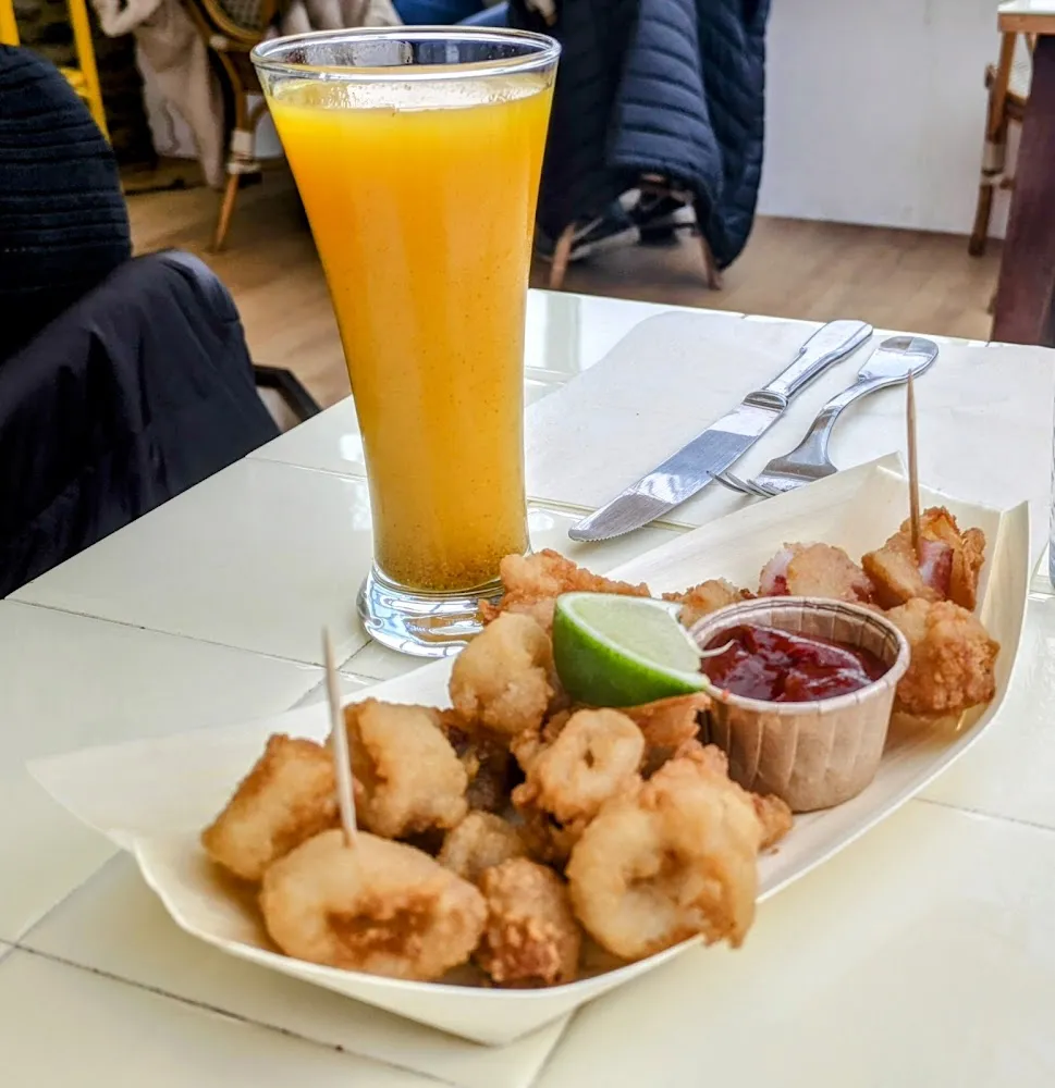 Encornets Frites Maison