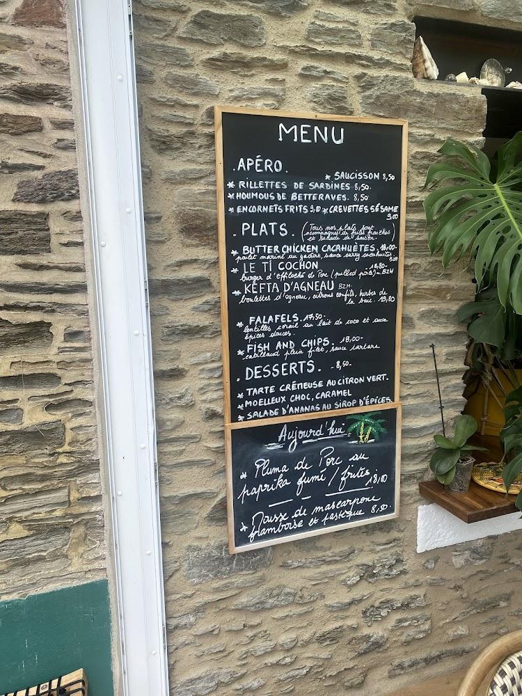 Coco bay café resto boutique chambres - Menu Image 1