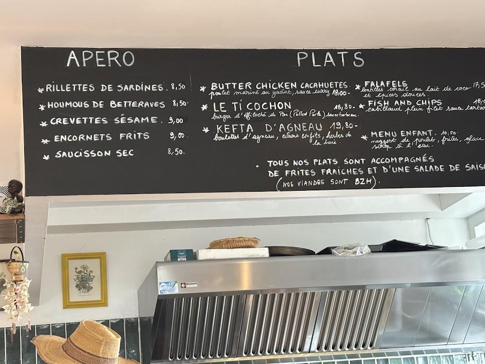 Coco bay café resto boutique chambres - Menu Image 2