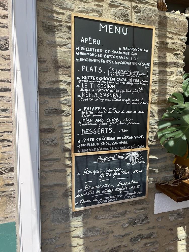 Coco bay café resto boutique chambres - Menu Image 3