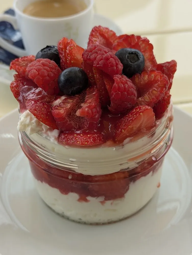 Mousse Mascarpone Fraises Et Framboises
